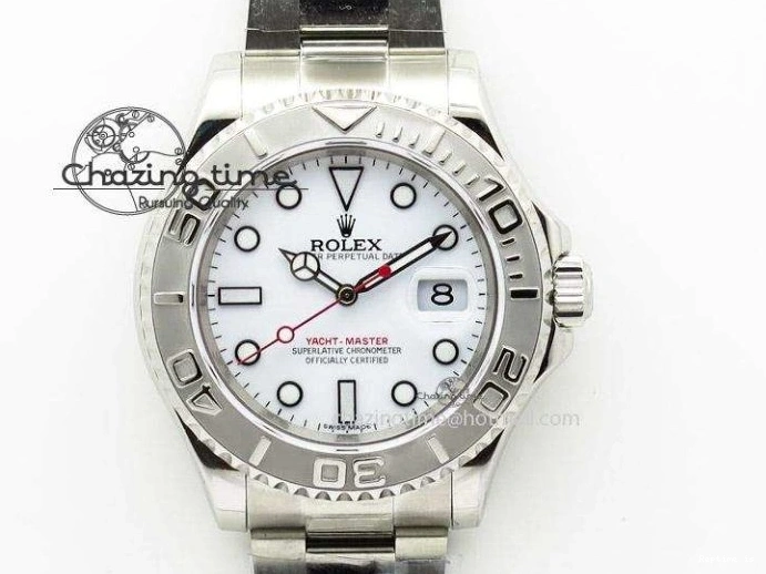 1224 Day Date 40 YG JDF 904L Steel White Stick Dial on President Bracelet VR3255 V3 (Gain Weight) Colorful 1373